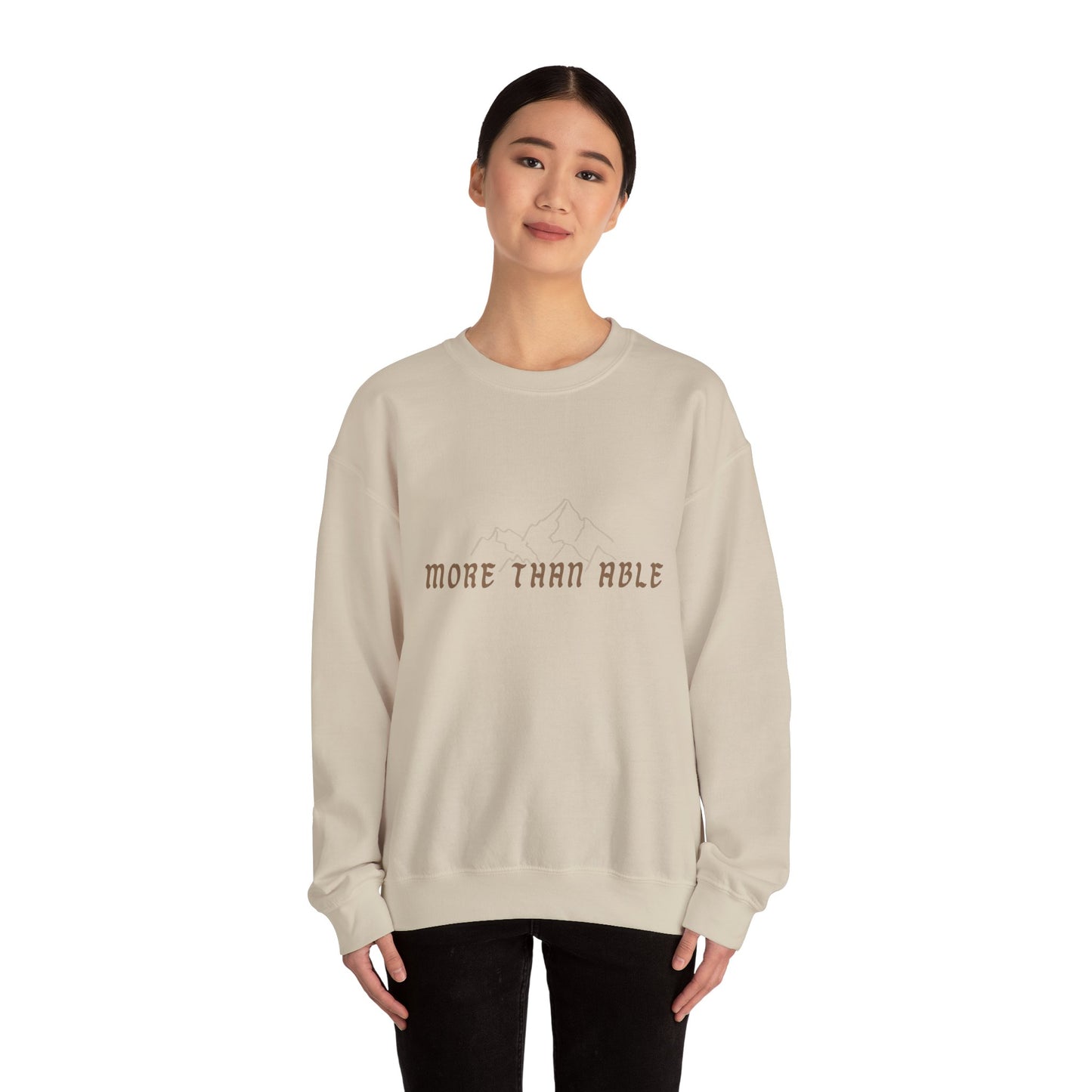 More than able Crewneck Sweatshirt