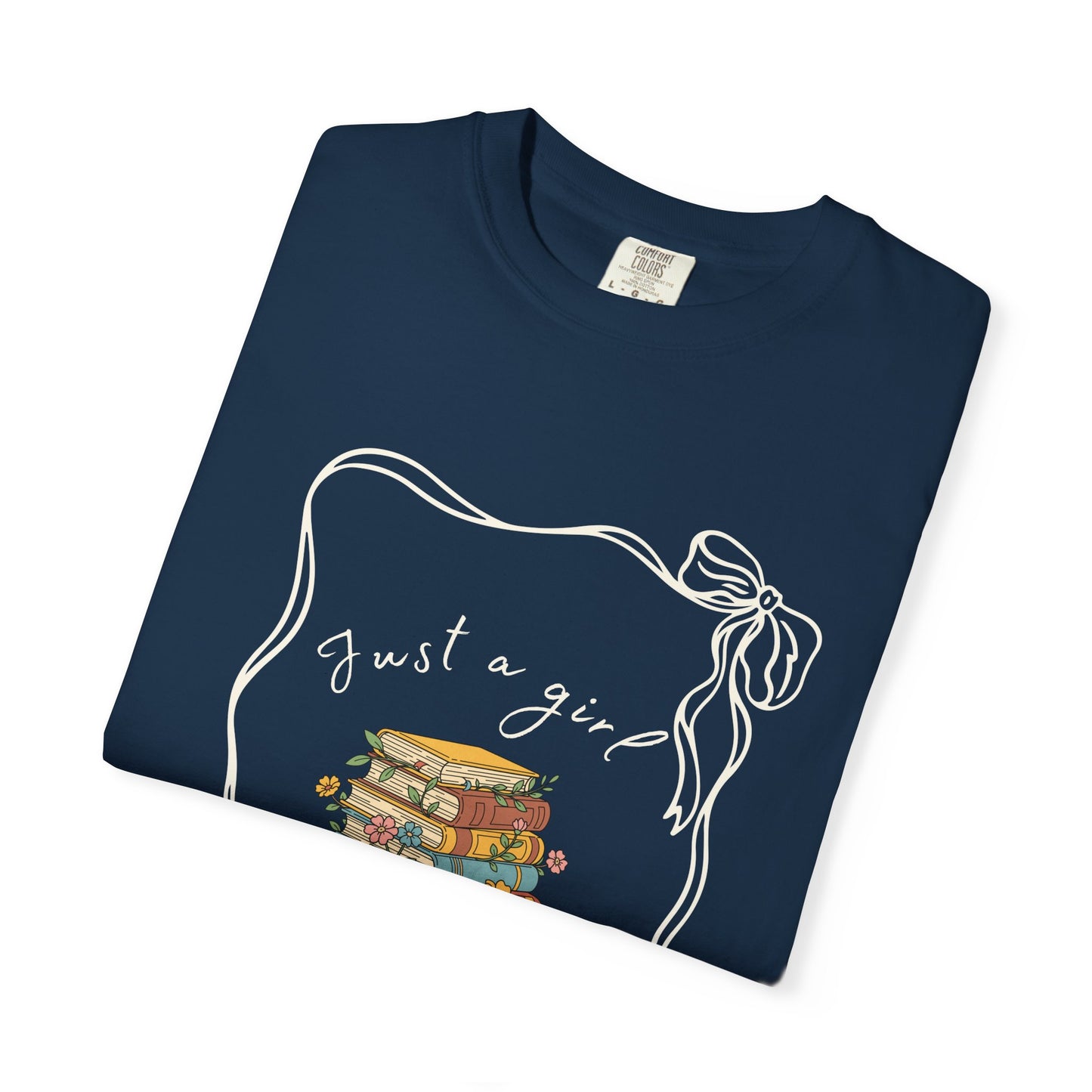 Just a girl who loves books T-shirt