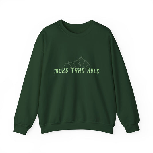 More than Able Crewneck Sweatshirt