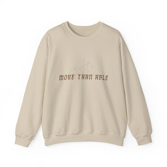 More than able Crewneck Sweatshirt